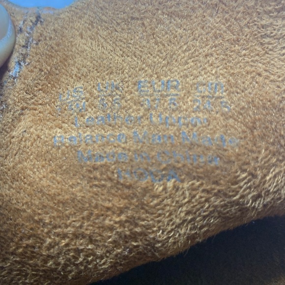 Franco Sarto brown leather ankle boots size 7.5 - Picture 9 of 9